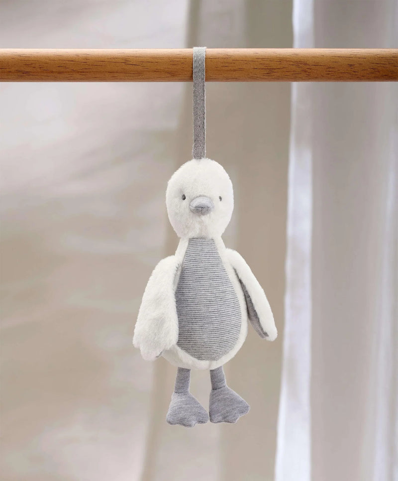 Mamas & Papas Welcome to the World Chime Duck Travel Toy - Grey