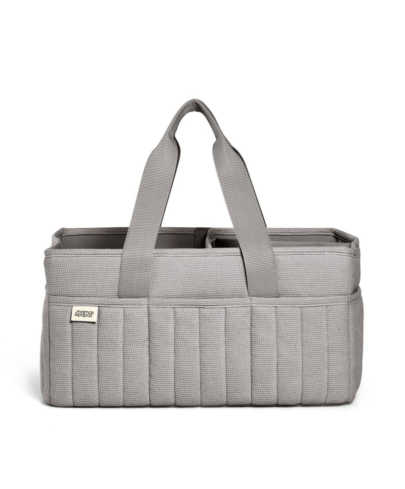 Mamas & Papas Nappy Caddy - Grey Waffle