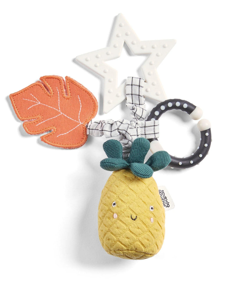 Mamas & Papas Wildly Adventures Educational Teething Toy - Linkie Pineapple