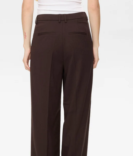 Numph Ladies Pants NUMathy in Black Coffee, Mathy
