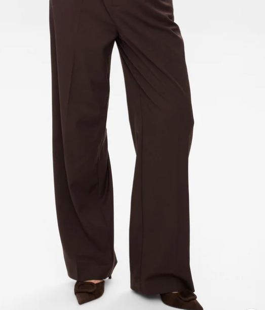Numph Ladies Pants NUMathy in Black Coffee, Mathy