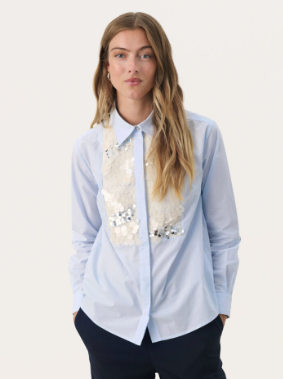 Part Two Ladies Shirt MayePW in Plein Air, Maye