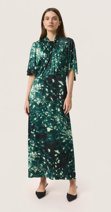 Soaked in Luxury Ladies Dress SLMiria in Rain Forest Splash Print, Miria