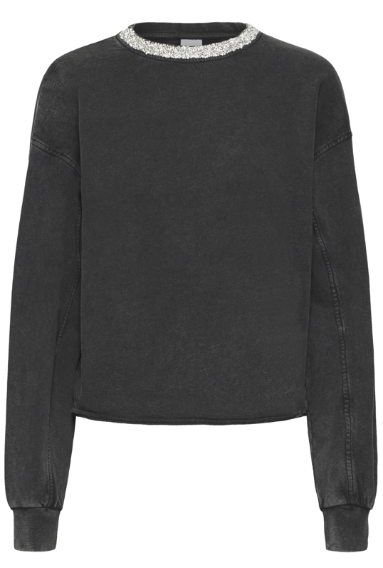 Ichi Ladies Sweatshirt IHMissa in Black, Missa