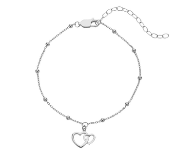 Hot Diamonds Silver Whisper Mother and Daughter Bracelet
