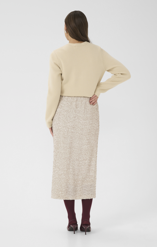 Culture Ladies Skirt CUNali in Whitecap Sequins, Nali