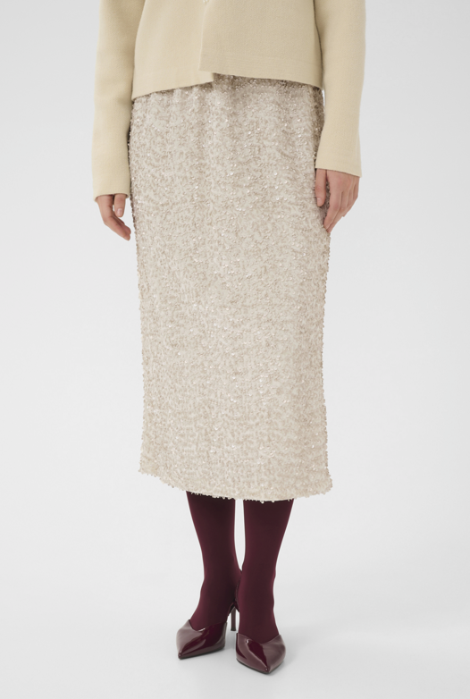 Culture Ladies Skirt CUNali in Whitecap Sequins, Nali