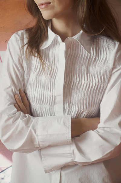 Part two Ladies NatinkaPW Shirt In Bright White