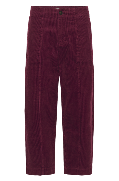 Part Two Ladies Pants NettaPW in Tawny Port, Netta Cord Trousers