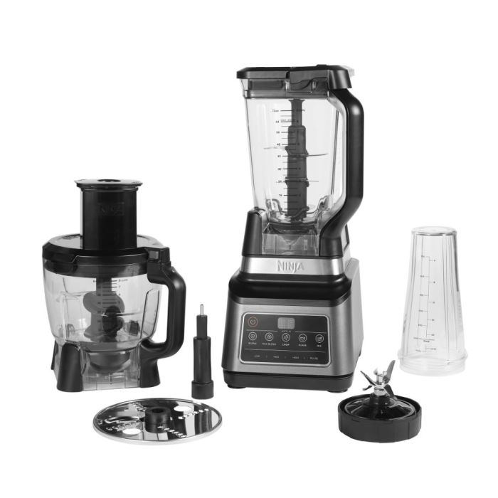 Ninja BN800UK 3 in 1 Food Processor with Auto-IQ - Black/Sliver