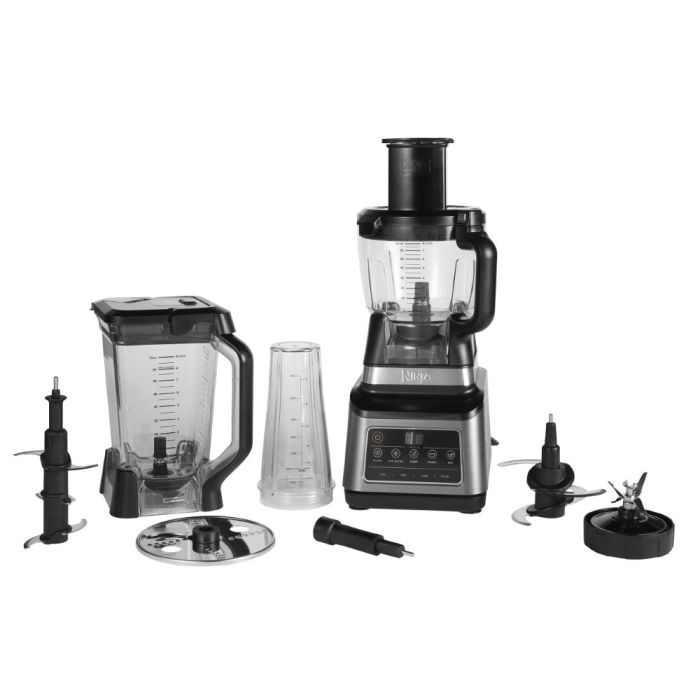 Ninja BN800UK 3 in 1 Food Processor with Auto-IQ - Black/Sliver