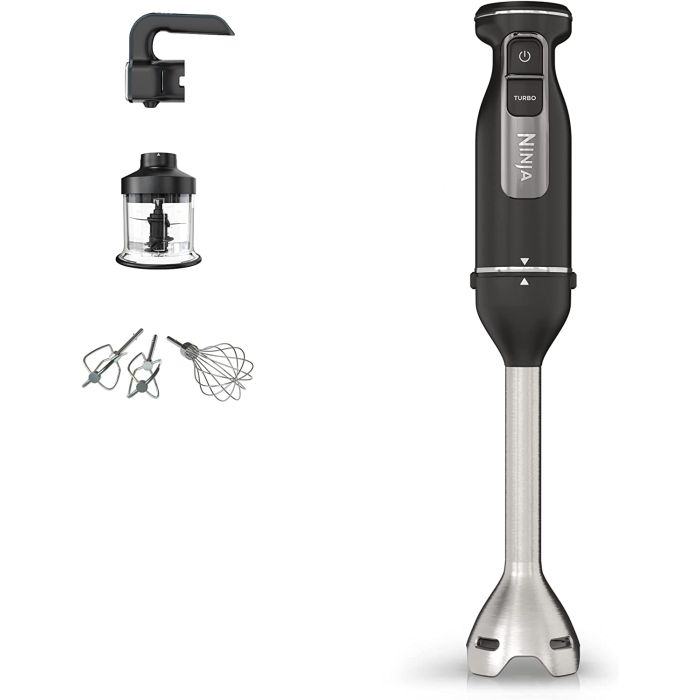 Ninja CI100UK Ninja Foodi 3-In-1 Hand Blender + Mixer - Black