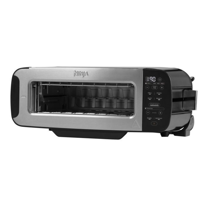 Ninja ST200UK 3-in-1 2 Slice Toaster - Grill and Panini Press - Black