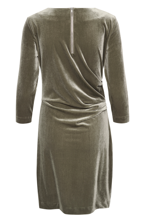 In Wear Ladies NisasIW Short Dress in Sandy Grey, Nisas