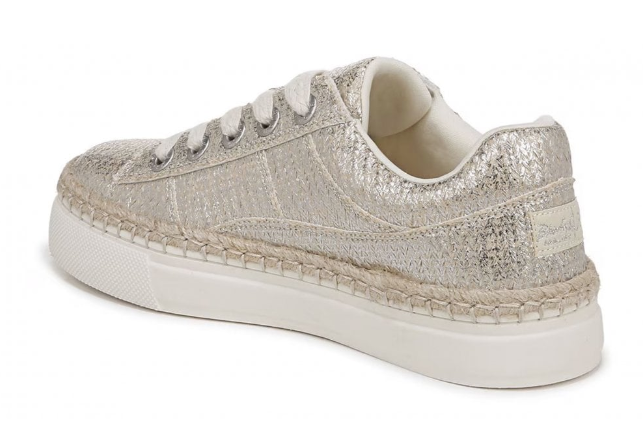 Blowfish Malibu Casual Sneaker Northshore in Silver, Lace Up