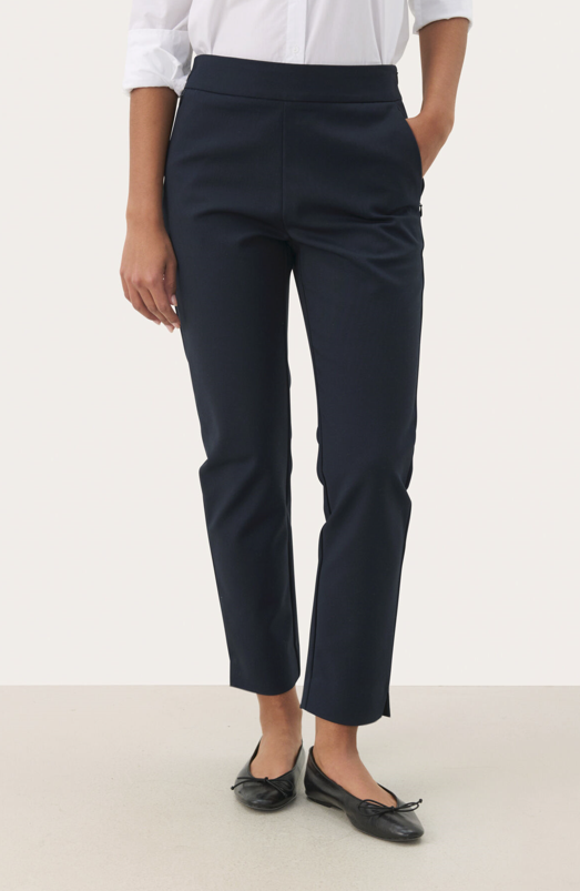 Part Two Women’s NylaPW Pants - Dark Navy Nyla Trousers
