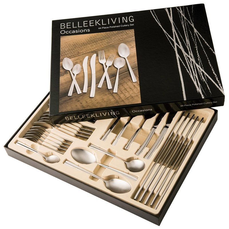 Belleek Living Occasions Cutlery Set 44 Piece