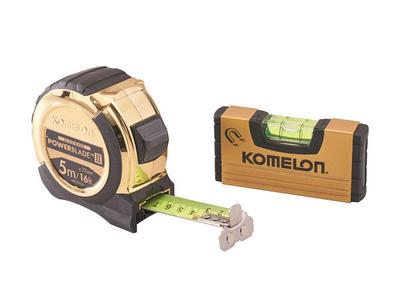 Komelon MPT87E-K Gold Tape Measure PowerBlade 5m/16ft XMS23TAPELEV KOMSPECIAL