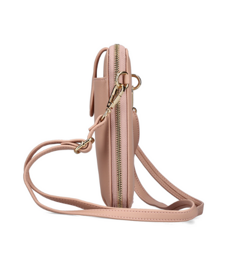 Rieker Ladies Cross Body Phone Hanger Bag H1520-31 Pink