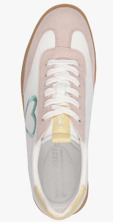 Marco Tozzi Ladies Trainer 83701-24 in White Powder