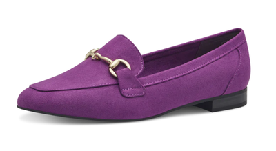 Marco Tozzi Ladies Flat Loafer 24212-42 in Violet