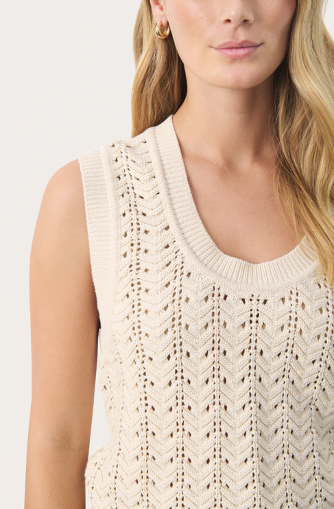 Part Two RadkaPW Wa Pullover In WhiteCap Gray
