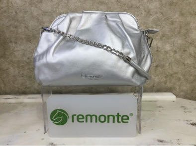 Remonte Ladies Handbag Q0643-90 in Silver Large Clutch