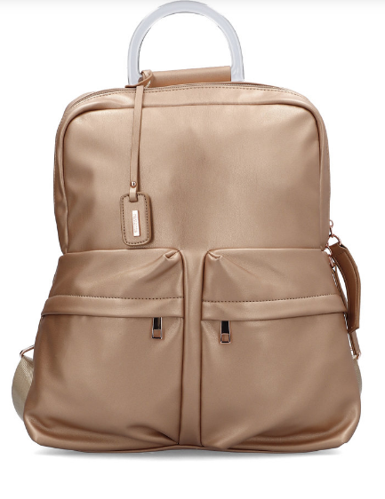 Remonte Ladies Backpack Bag Q0529-31 in Pink Rose Gold