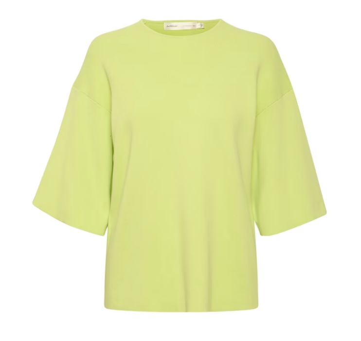 In Wear Ladies Knit MikoIW t Shirt in Lime Sorbet, Miko Tee