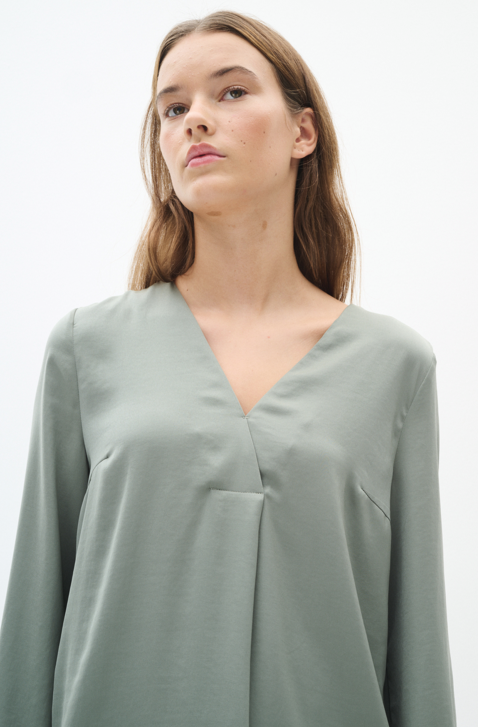 Inwear Ladies RindaIW Blouse In Agave Green