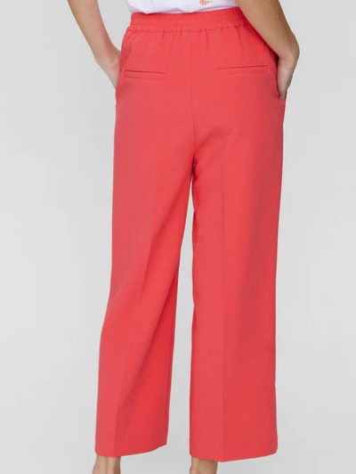 Numph Ladies NURonja Pants in Teaberry, Ronja Trousers