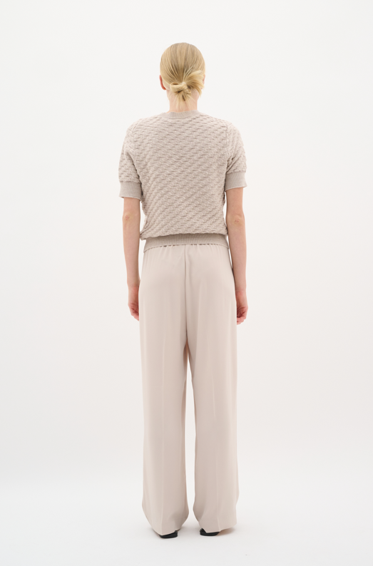 Inwear Ladies SabbieIW Shirt (Short Sleeved Pullover) in Haze Stone