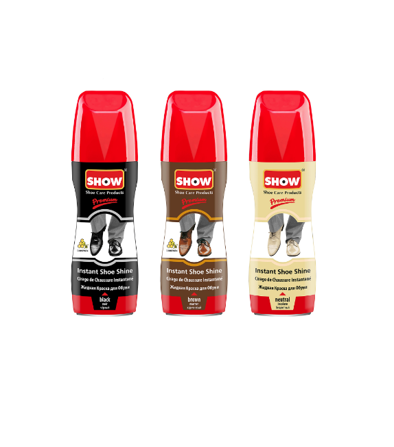 Show Shoe Care Products- Instant Shoe Shine 75ml