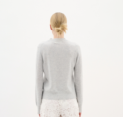 In Wear Ladies Pullover SiljeIW in Light Grey Melange, Silje