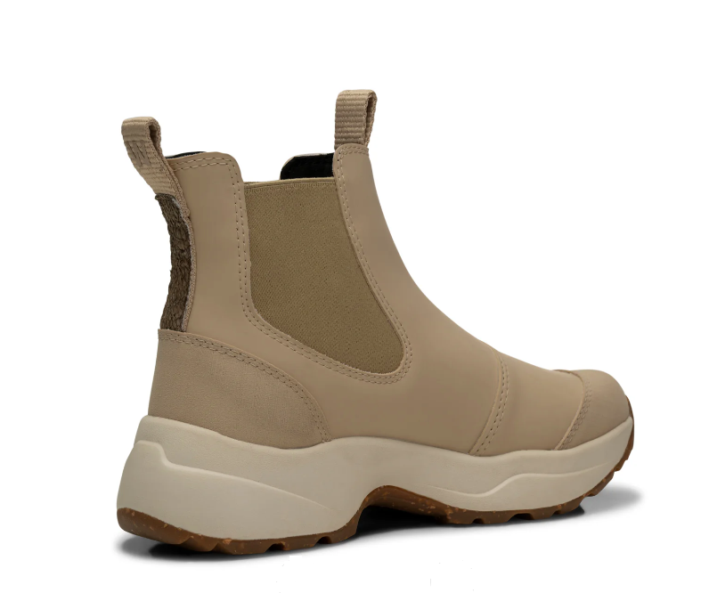 Woden Ladies Siri Waterproof Ankle Boots in Coffee Cream WL957