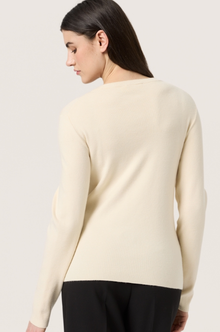 Soaked In luxury Ladies SlSpina Pullover In Whisper White