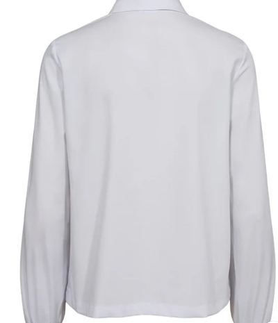 Numph NuTully Shirt In Bright White