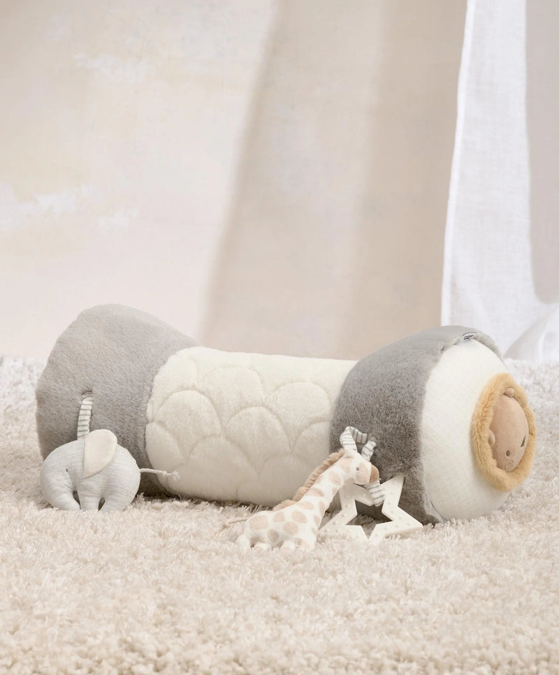 Mamas & Papas Tummy Time Roll - Welcome to the World Elephant/Grey