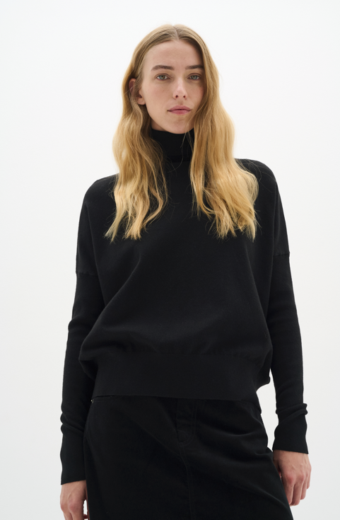 In Wear Ladies Turtleneck Pullover KellsieIW in Black, Kellsie