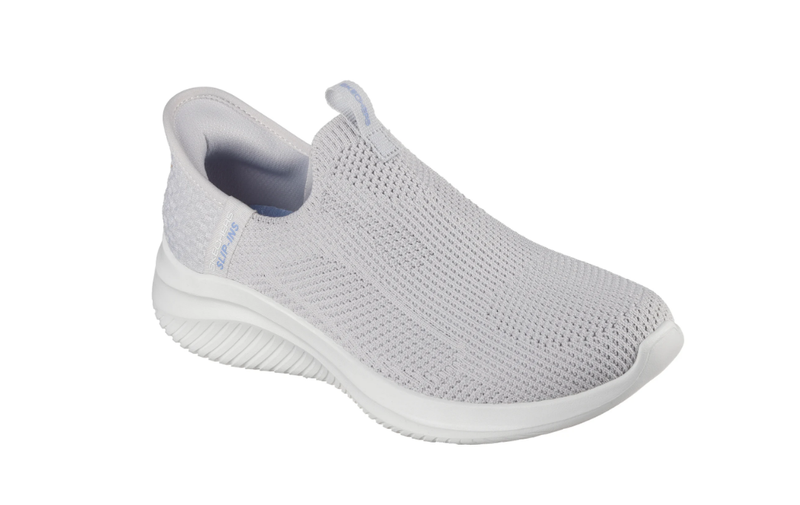 Skechers Ladies Trainers Ultra Flex 3.0- Easy Win Light Gray
