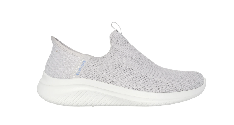 Skechers Ladies Trainers Ultra Flex 3.0- Easy Win Light Gray
