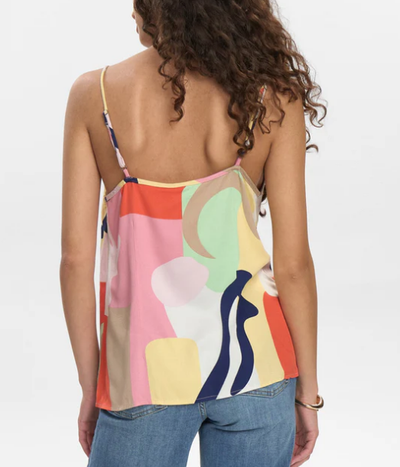 Numph Ladies NUUlrika Strap Top in Flamingo Pink, Ulrika