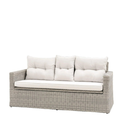 Porto 2 Seater Sofa With With Built In Outdoor Storage Box