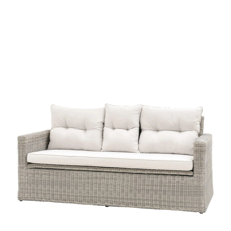 Porto 2 Seater Sofa With With Built In Outdoor Storage Box