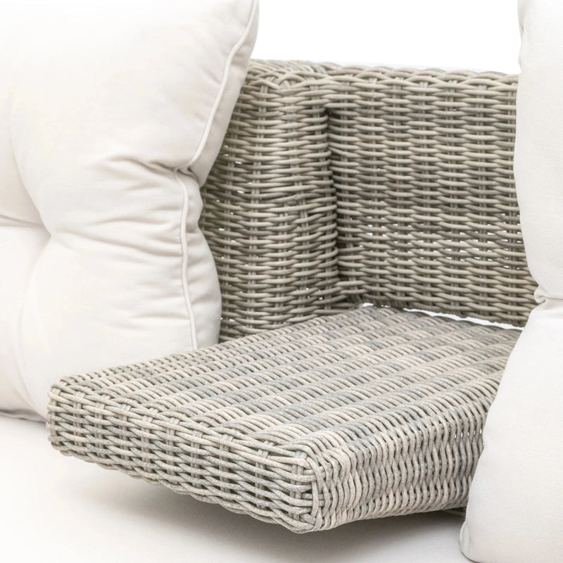 Porto 2 Seater Sofa With With Built In Outdoor Storage Box
