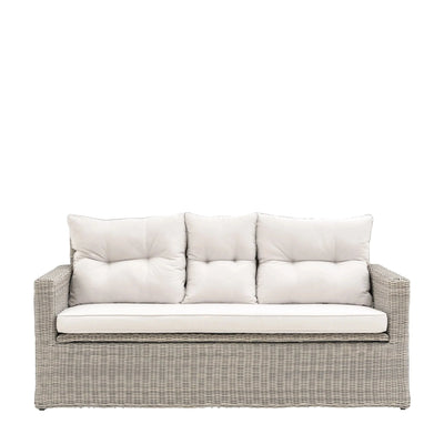 Porto 2 Seater Sofa With With Built In Outdoor Storage Box
