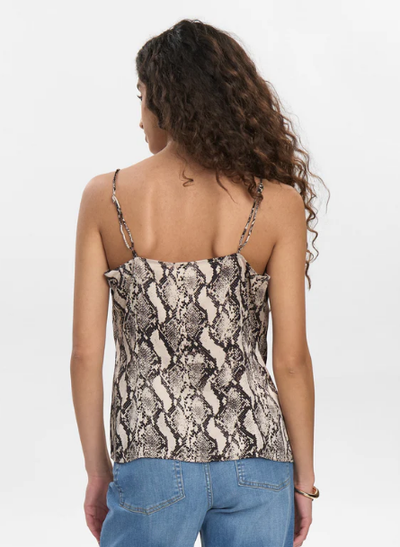 Numph Ladies NUVictoria Strap Top in Gray Morn, Victoria Camisol