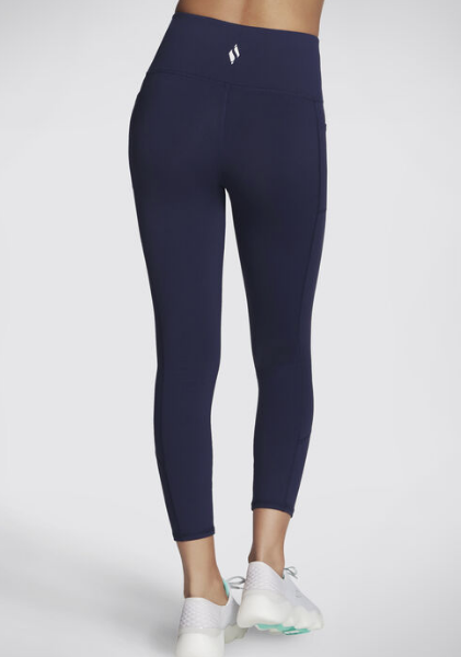 Skechers Ladies Skechers GO WALK HW 7/8 Legging in Navy