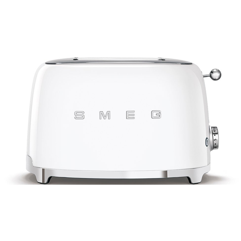 Smeg Toaster Retro White 2 Slice (TSFO1WHUK)