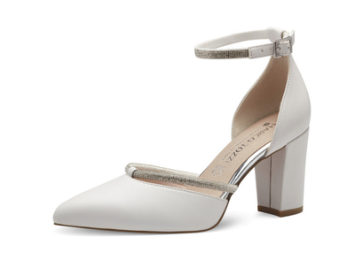 Marco Tozzi Ladies Ankle Strap Shoe 82404-42 in White